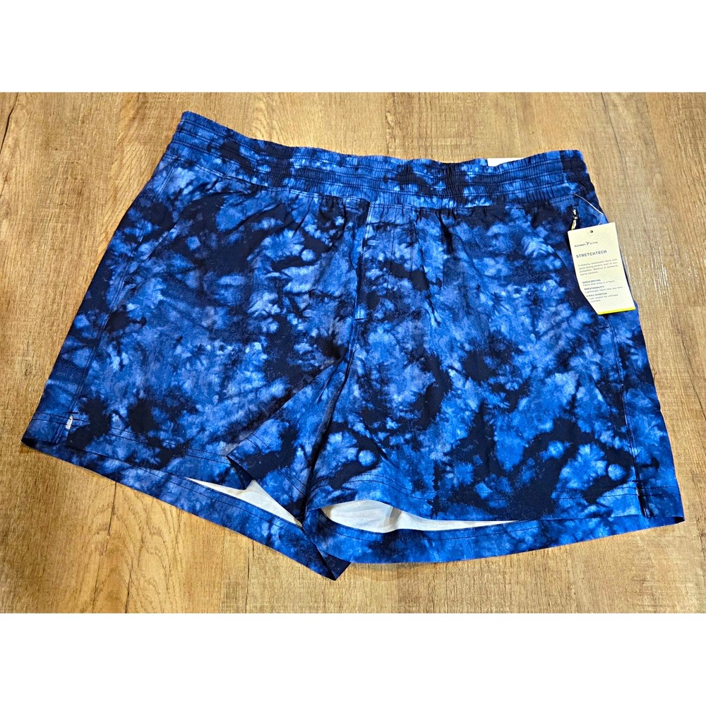 Old Navy Active Go-Dry StretchTech Quick Dry Tie-Dye Athletic Shorts L Women's L